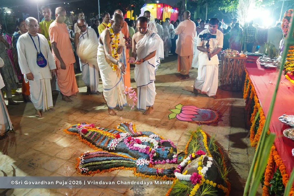 The auspicious festival of Govardhan Puja